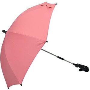 Baby-parasoll kompatibel med Bugaboo Cameleon/Bee/Donkey/Buffalo – färg: ljusrosa