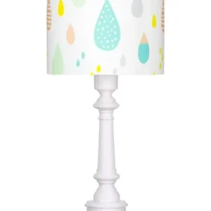 Bordslampa pastel raindrops