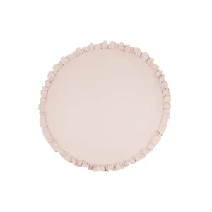 Puderrosa lekmatta Basic med volang, Cotton & Sweets