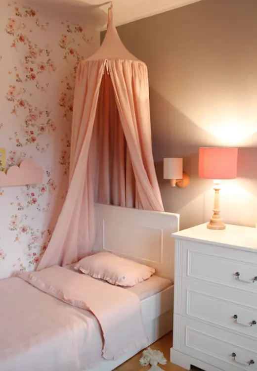 Lamps&Company, Bordslampa till barnrummet, rosa sammet - Bild 7
