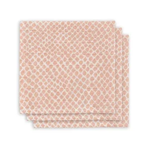 Jollein, snuttefilt snake pale pink, 3-pack