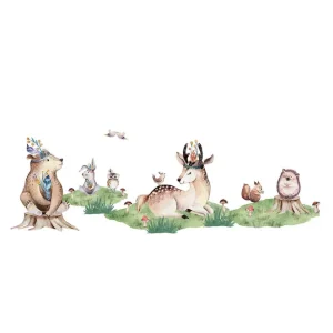 Väggklistermärken, forest friends