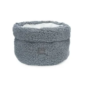 Jollein, förvaringskorg teddy soft grey