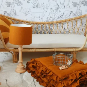 Lamps&Company, Bordslampa till barnrummet, mustard linne
