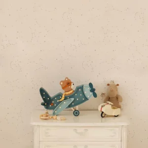 Dekornik, tapet Cosmos White And Grey
