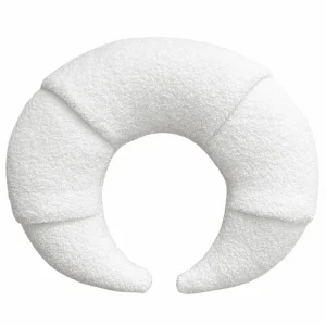 Cotton & Sweets, amningskudde boucle Croissant, vit
