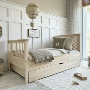 Barnsäng BOHO med förvaringslåda/extrasäng