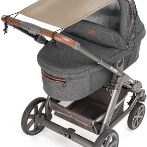 Zamboo Universal Justerbar Barnvagnssolskydd med UV-skydd 50 Beige