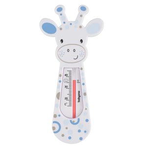 Badtermometer giraff vit